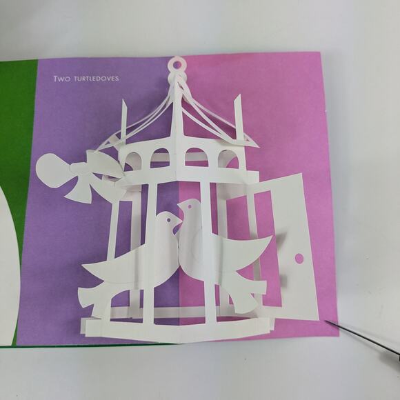 The 12 Days of Christmas : A Pop-Up Celebration 1996 Papercraft Tradition Story - Picture 1 of 12